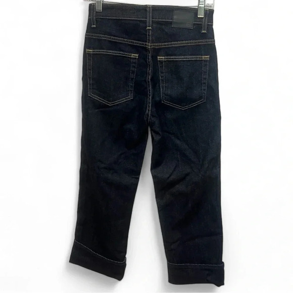 AG ADRIANO GOLDSCHMIED RHETT high waist straight with cuffed hem size 26R - Picture 2 of 14